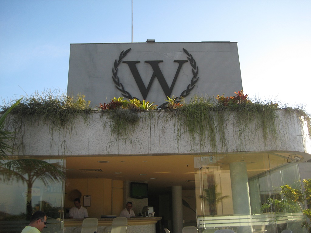 Windsor logo at rooftop bar
