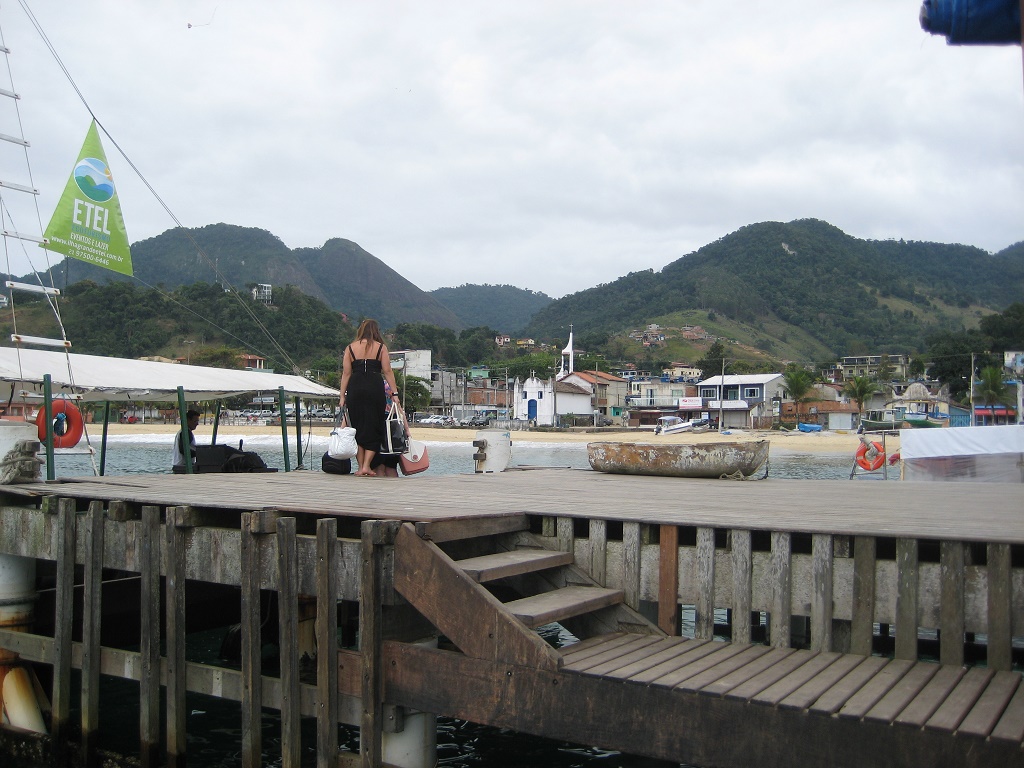The pier to board our boat to Ilha Grande