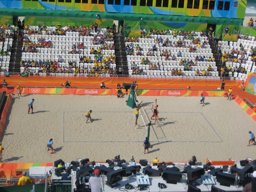 Brazil vs Canada beach volley