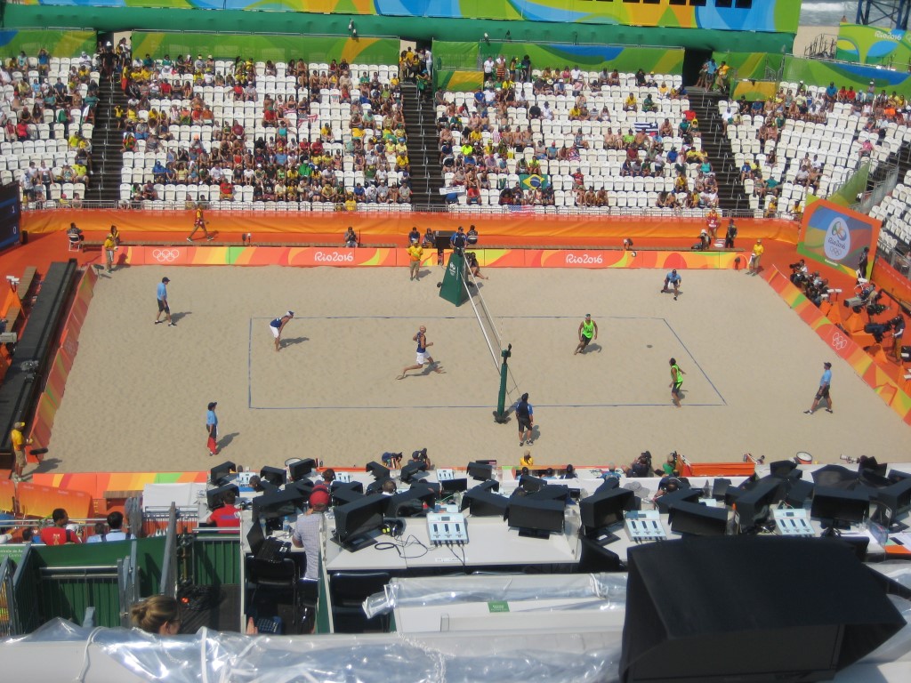 USA vs Mexico beach volley