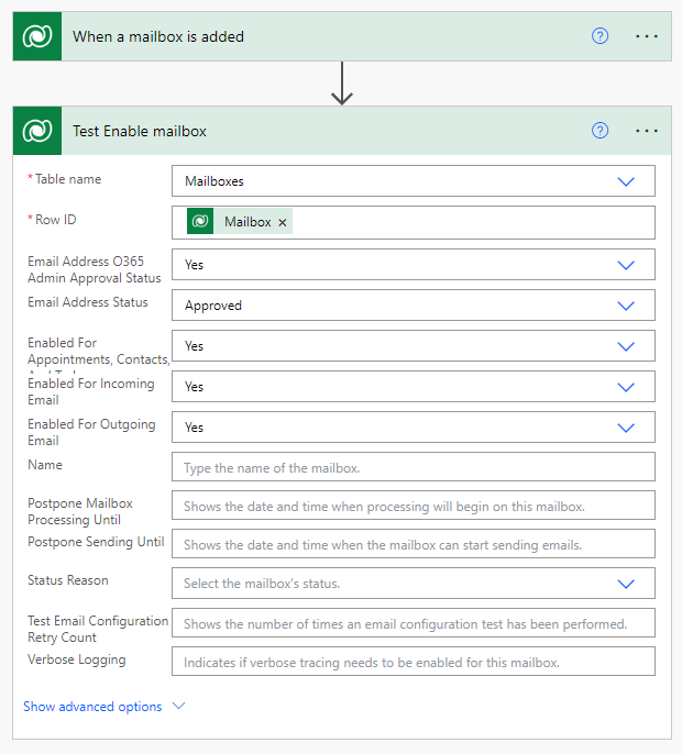 Automate your D365 admin tasks - mailbox approval